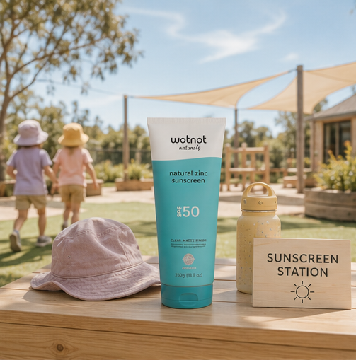 50 SPF Zinc Sunscreen Face & Body LARGE 350g