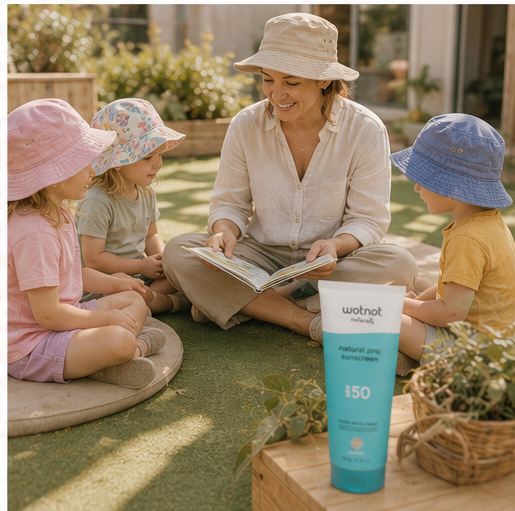 50 SPF Zinc Sunscreen Face & Body LARGE 350g