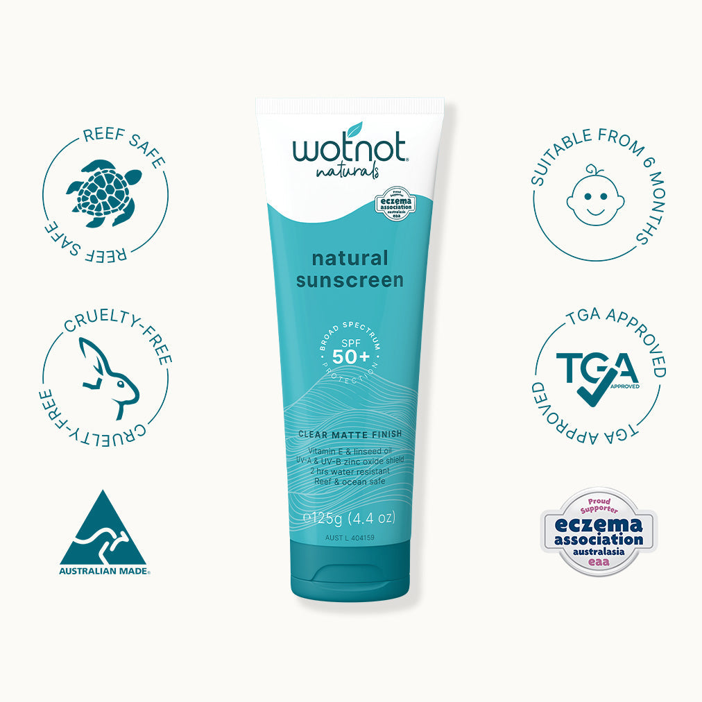 SPF50 Zinc Sunscreen Face & Body