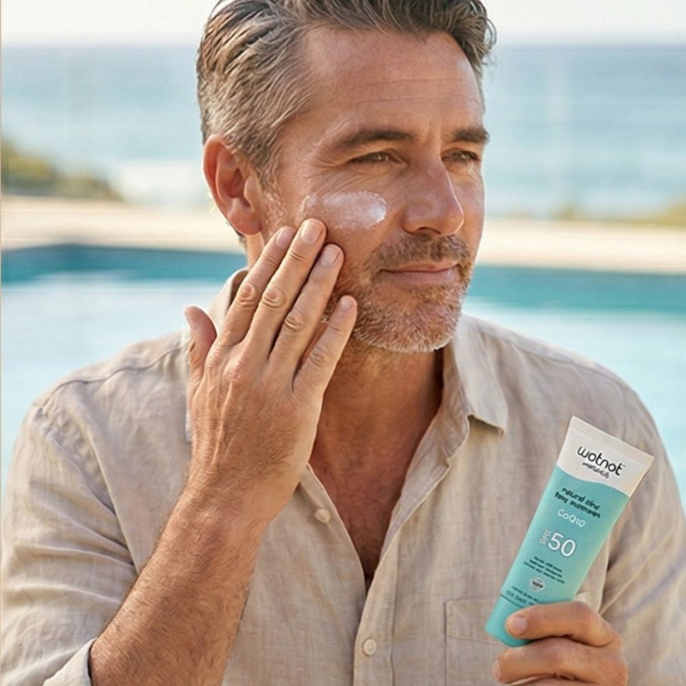 Face sunscreen with antioxidant SPF 50 - untinted