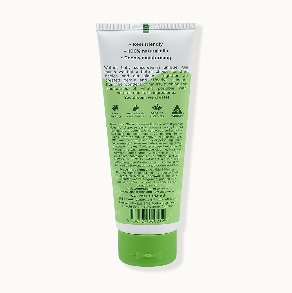30 SPF Natural Baby Sunscreen