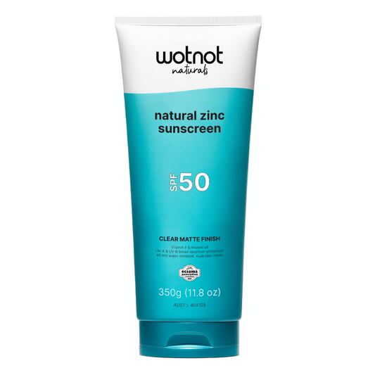 50 SPF Zinc Sunscreen Face & Body LARGE 350g