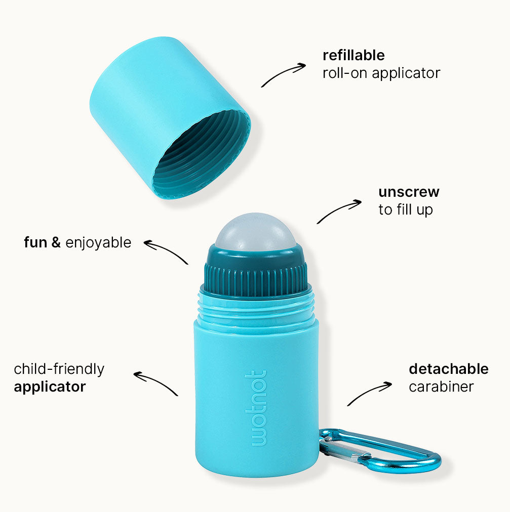 Sunscreen Roll-on Applicator Refillable (empty)